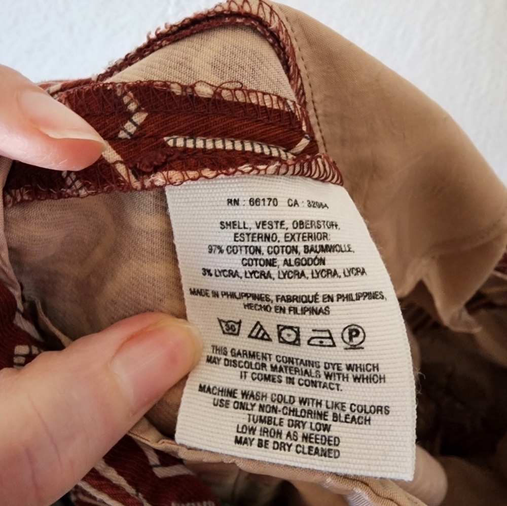 Anthropologie Cartonnier Geometric Charlie Trouser 4 - Picture 7 of 7